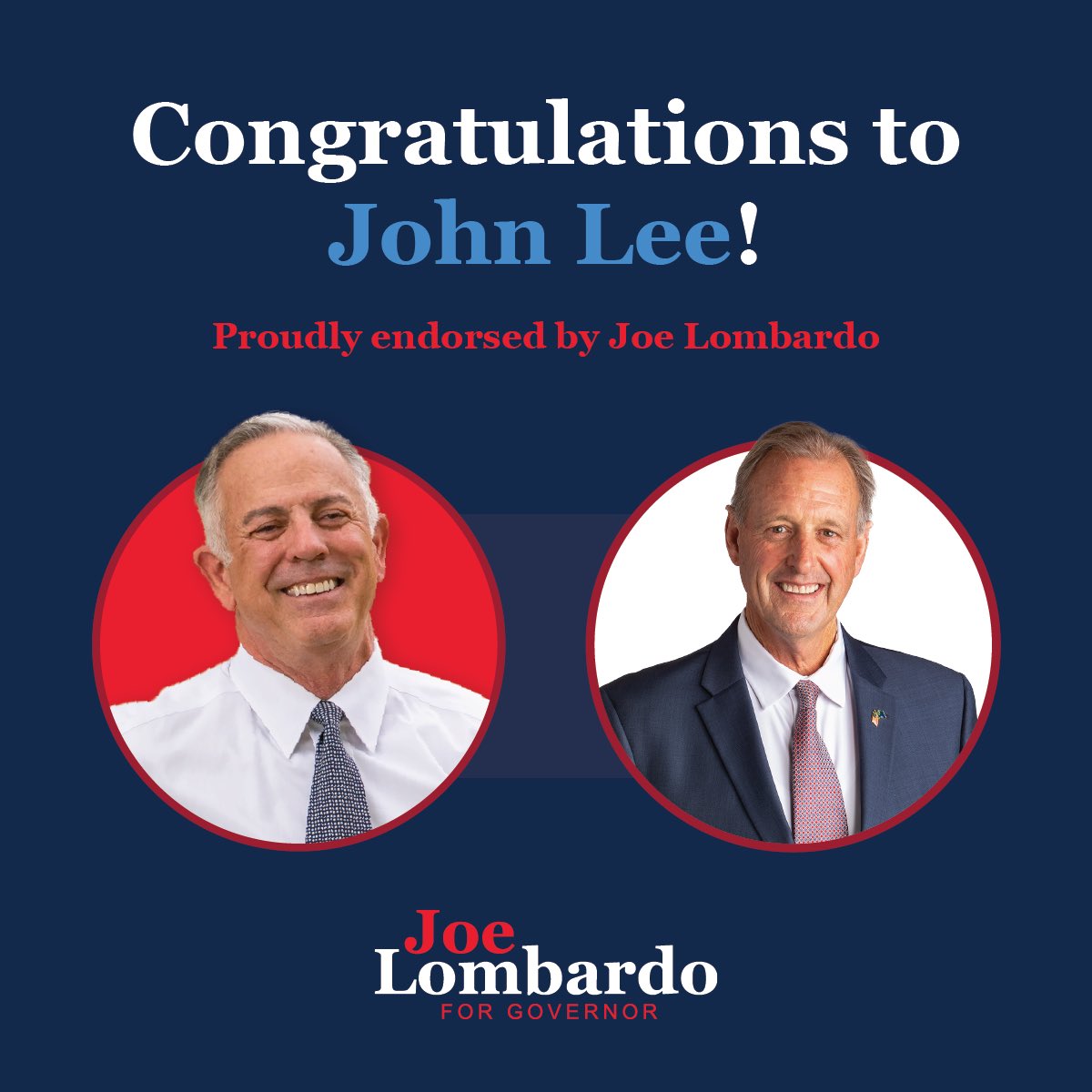 Joe Lombardo tweet media