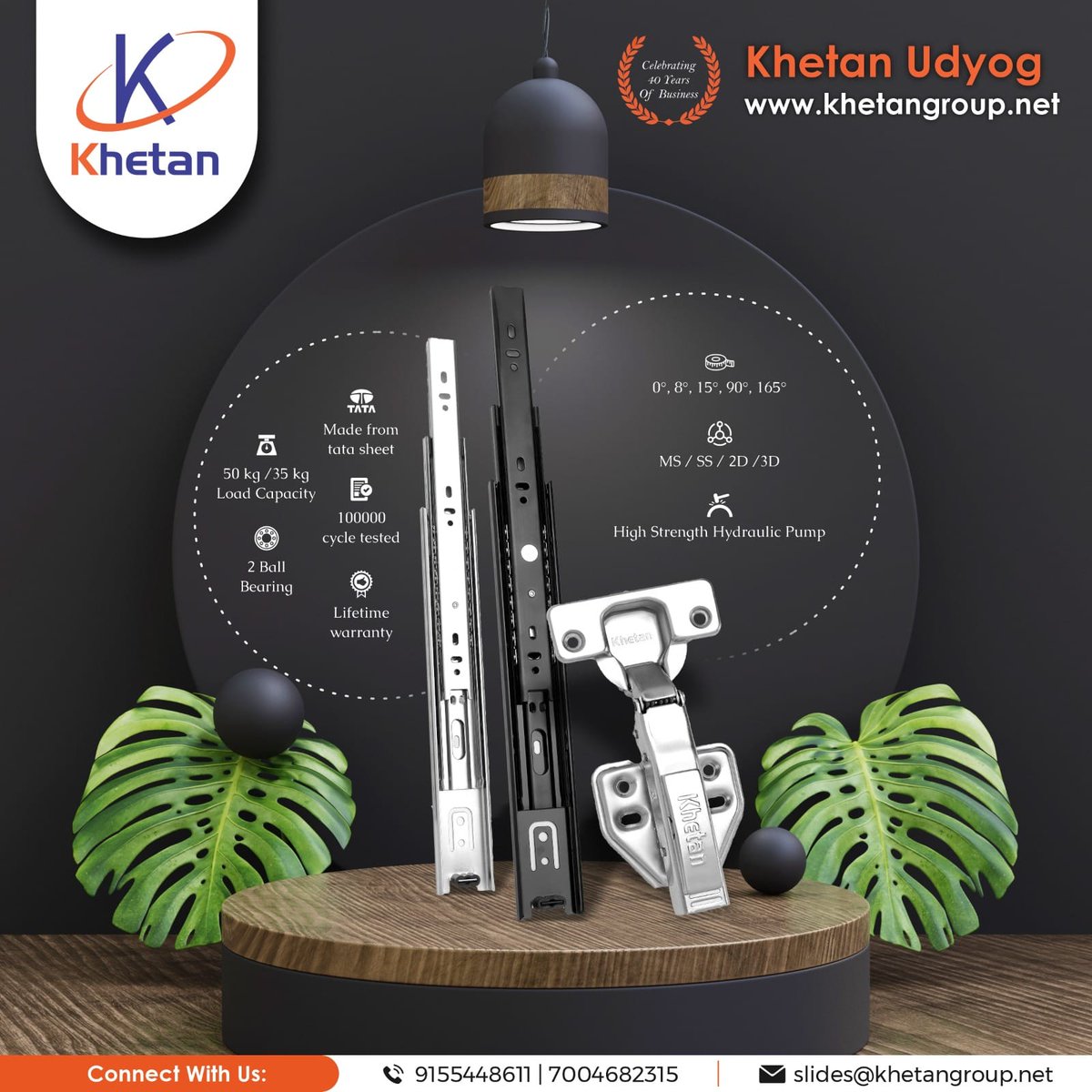 PlyReporterMag's tweet photo. Elevate Your Furniture with Premium Hardware from @khetanudyog  
.
Get in touch with us :-
📞 :- 9155448611, 9153975141
📩 :- slides@khetangroup.net.        
🌐 :- Website: https://t.co/fs19ohDB3S
.
#hardware #homedecor #furnitureitems #decor #interiordesign #hinges #hardware https://t.co/GbaSbk1DYs