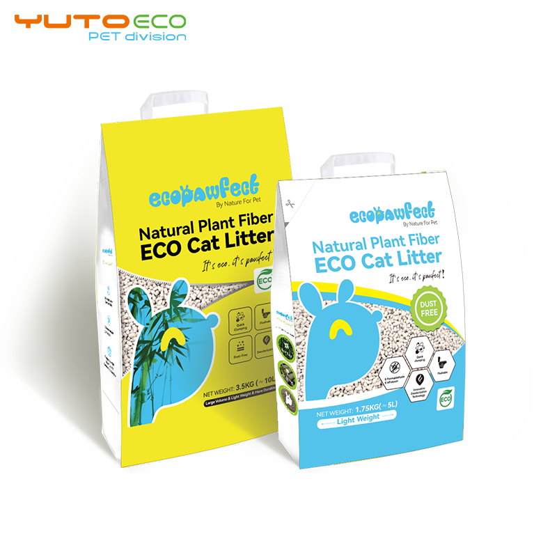 SZYUTOPET's tweet photo. Does your cat sneeze frequently due to dust? 
Plant-based cat litter uses bamboo and bagasse fiber, significantly reducing dust issues and protecting your cat's respiratory health. The dust-free or low-dust feature allows you to enjoy a clean environment every time you clean up. https://t.co/Szm3vRtT3b