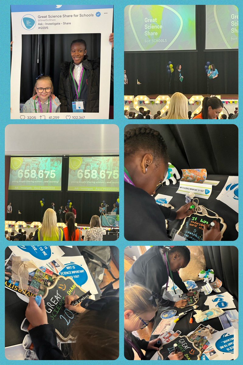 ctkrcps's tweet image. Yesterday our Y5 Pupil Panel representatives attended @GreatSciShare. What an amazing experience! 🤩 Lots of wonderful learning through science investigation