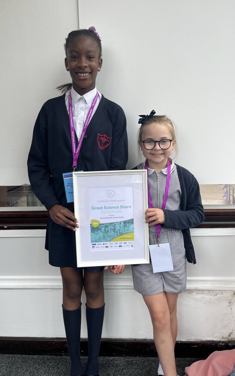 Yesterday our Y5 Pupil Panel representatives attended <a href="/GreatSciShare/">Great Science Share for Schools</a>. What an amazing experience! 🤩 Lots of wonderful learning through science investigation