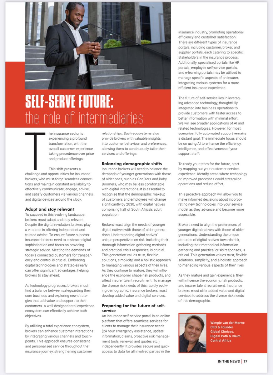 wimpiegc's tweet photo. My latest articles in FANews p.17 and p.45 and a profile on Mpho from Global Choices😀
https://t.co/eOkpNFFBI2
#AddingtoLife #WiredtoCare #TrustedCX #TotalExperienceStrategy #Empathy https://t.co/gbia0sx3mA