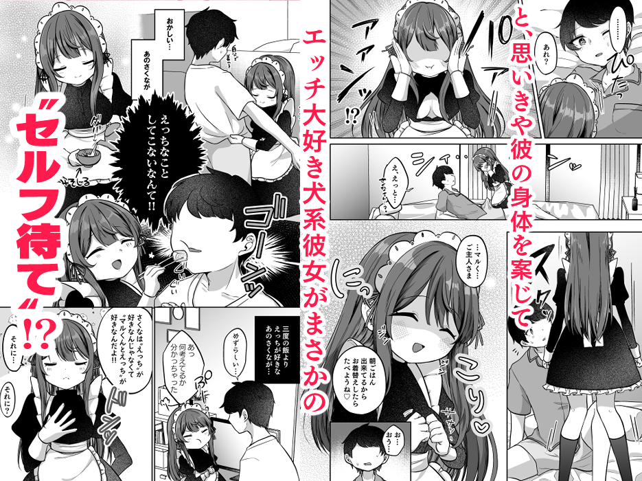 (2/3)
「望月さくなは「待て」がデキない!3～ご奉仕えっち編～」 