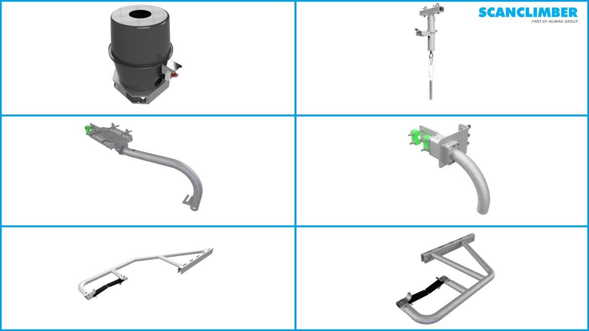 ScanclimberOy's tweet photo. Scanclimber’s cable accessories ensure smooth MCWP operations by
•Organizing cables
•Preventing electrical faults
•Reducing down time and wear
•Enhancing safety

Visit our website for details: https://t.co/lFWbt9soYO

#Scanclimber #MCWP #CableAccessories https://t.co/iajG4x0i1A