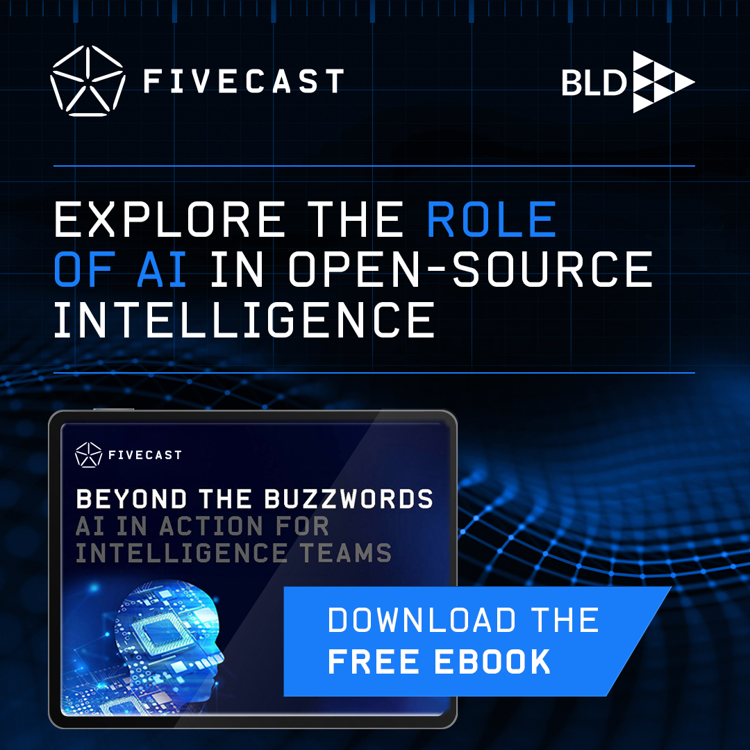BlueLightsLtd's tweet photo. The world isn’t getting any safer.
 
Want to learn how AI will help you stay ahead of threats? Discover the power of AI-enabled open-source intelligence for protecting global communities and organisations

Download the Fivecast eBook now: https://t.co/XhSkCwP4rO
 
#BLD #OSINT #AI https://t.co/l9Bmeazs0E