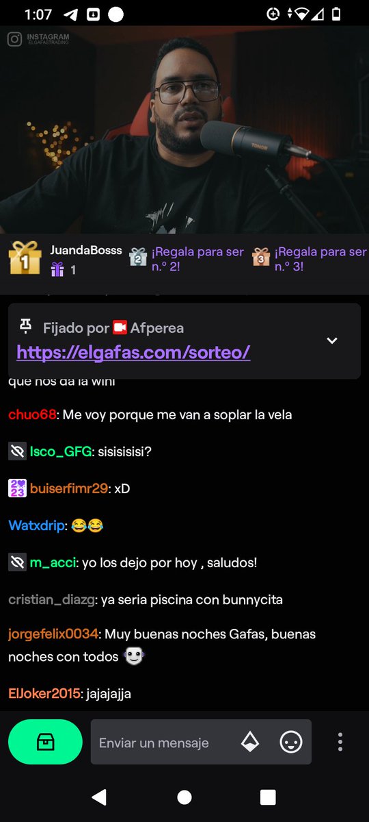 Chuo68's tweet photo. Gracias  @ElGafasTrading  por este regalo de cumpleaños que me gane en el sorteo de la moradita. https://t.co/epMnMi5wpE