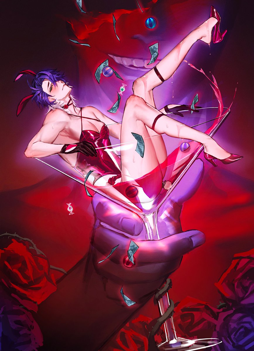 losefly's tweet photo. #HonKaiStarRail  #Sampo
Wine for Aha only🍸 https://t.co/Rfh95nyKvO