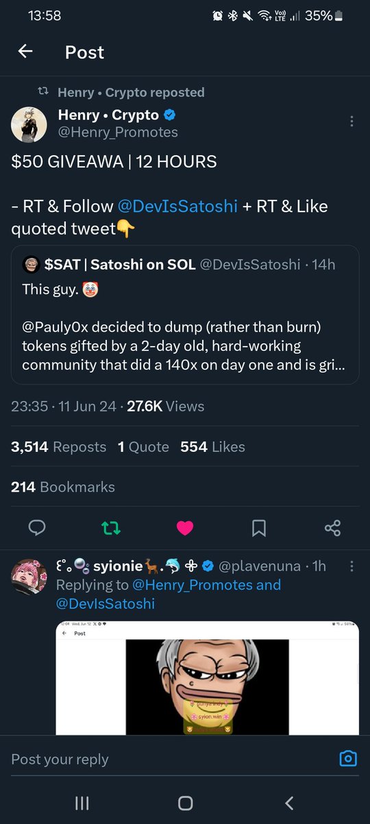 f3yr3_'s tweet photo. @Henry_Promotes @DevIsSatoshi https://t.co/uUyQ03FdgB