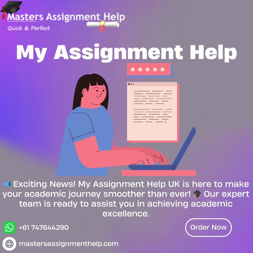 Assignm10486485's tweet image. 📣Exciting News! My Assignment Help UK is here to make your academic journey smoother than ever!🎓 Our expert team is ready to assist you in achieving academic excellence.
mastersassignmenthelp.com/my-assignment-…
#MyAssignmentHelpUK #AcademicExcellence #ExpertAssistance #UKStudents #DeadlineSaver