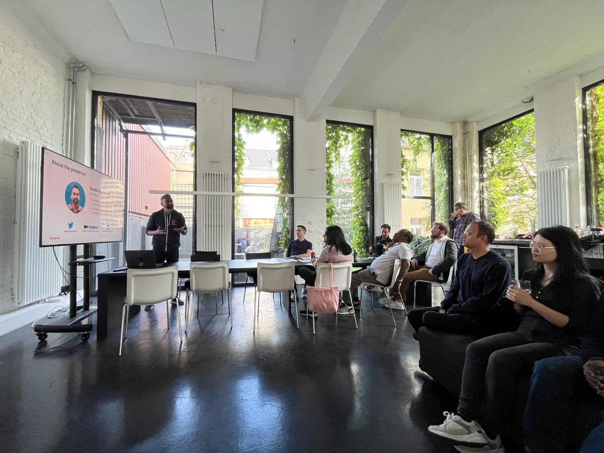 I knew it was gonna be good, but last night's #apacheKafka meetup in #frankfurt was actually incredible. An engaged community, great networking, and a fantastic space with a wonderful host makes for the best event.

Thanks to <a href="/ThinkportGmbH/">Thinkport</a> for hosting!
