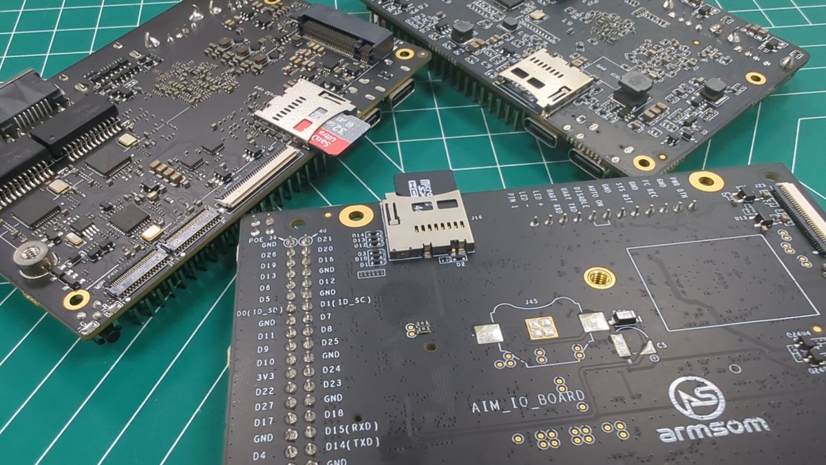 Armsom_official's tweet image. Unlock seamless boot-up with all #ArmSoM products featuring a #microSD slot! Experience the convenience of automatic startup when a card is inserted.#raspberrypi #Rockchip #opensource #sbc #RK3588 #RK3576 #AI #desktopPC #bananapi #orangepi #minipc #iot
