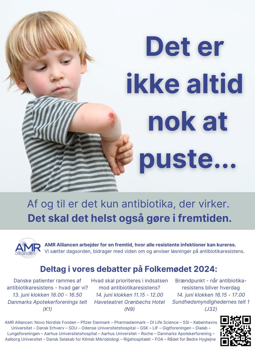 Patrick Munk (@pat_munk) on Twitter photo Bliv klogere på #antibiotikaresistens på #folkemødet over de næste par dage! Den danske #amr alliance deltager med flere vigtige events. #fmdk
#antibiotika #medicin #resistens <a href="/novonordiskfond/">Novo Nordisk Foundation</a> <a href="/SSI_dk/">Statens Serum Institut</a> @pharmadanmark <a href="/Gigtforeningen/">Gigtforeningen</a> <a href="/Lungeforeningen/">Lungeforeningen</a> Bliv klogere på #antibiotikaresistens på #folkemødet over de næste par dage! Den danske #amr alliance deltager med flere vigtige events. #fmdk
#antibiotika #medicin #resistens <a href="/novonordiskfond/">Novo Nordisk Foundation</a> <a href="/SSI_dk/">Statens Serum Institut</a> @pharmadanmark <a href="/Gigtforeningen/">Gigtforeningen</a> <a href="/Lungeforeningen/">Lungeforeningen</a>