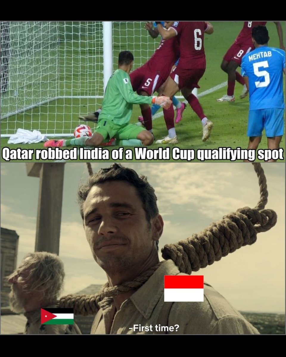 VinayDongre03's tweet photo. Hey @FIFAWorldCup are you blind or what? 🤡
Qatar deserves disqualification from the tournament.
#cheaterQatarFC #cheating #INDvsQATAR https://t.co/PPdMjQyr4W
