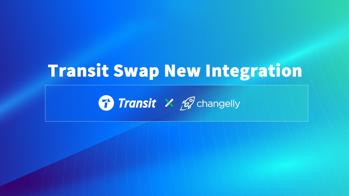 🆕@TransitFinance New integration: Changelly. @Changelly_team 💛Changelly  is an instant cryptocurrency exchange operating on the market since 2015.  It provides quick crypto-to-crypto exchanges and purchases to more than 2.6  million users monthly. Transit