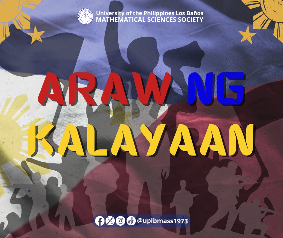 uplbmass1973's tweet photo. 𝗢𝗣𝗜𝗦𝗬𝗔𝗟 𝗡𝗔 𝗣𝗔𝗛𝗔𝗬𝗔𝗚 𝗡𝗚 𝗨𝗣𝗟𝗕 𝗠𝗔𝗧𝗛𝗘𝗠𝗔𝗧𝗜𝗖𝗔𝗟 𝗦𝗖𝗜𝗘𝗡𝗖𝗘𝗦 𝗦𝗢𝗖𝗜𝗘𝗧𝗬 𝗦𝗔 𝗜𝗞𝗔-126 𝗡𝗔 𝗔𝗡𝗜𝗕𝗘𝗥𝗦𝗔𝗥𝗬𝗢 𝗡𝗚 𝗔𝗥𝗔𝗪 𝗡𝗚 𝗞𝗔𝗟𝗔𝗬𝗔𝗔𝗡 𝗡𝗚 𝗣𝗜𝗟𝗜𝗣𝗜𝗡𝗔𝗦 https://t.co/sKctEIkF9l