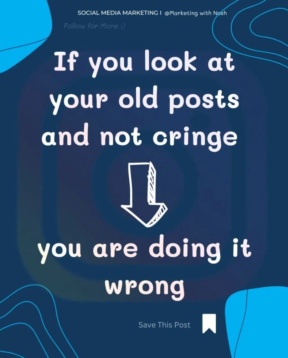 noshin_nawar12's tweet photo. When you find that *old post* from years ago... 🤦‍♂️📅

 #Cringe #Memories"
#MarketingwithNosh#InstagramGrowth #AIMarketing #SocialMediaTips #ChatGPT #InstaSuccess #ContentCreation #GrowYourGram #viral #socialmediamarketing https://t.co/iYDRlTRVsH