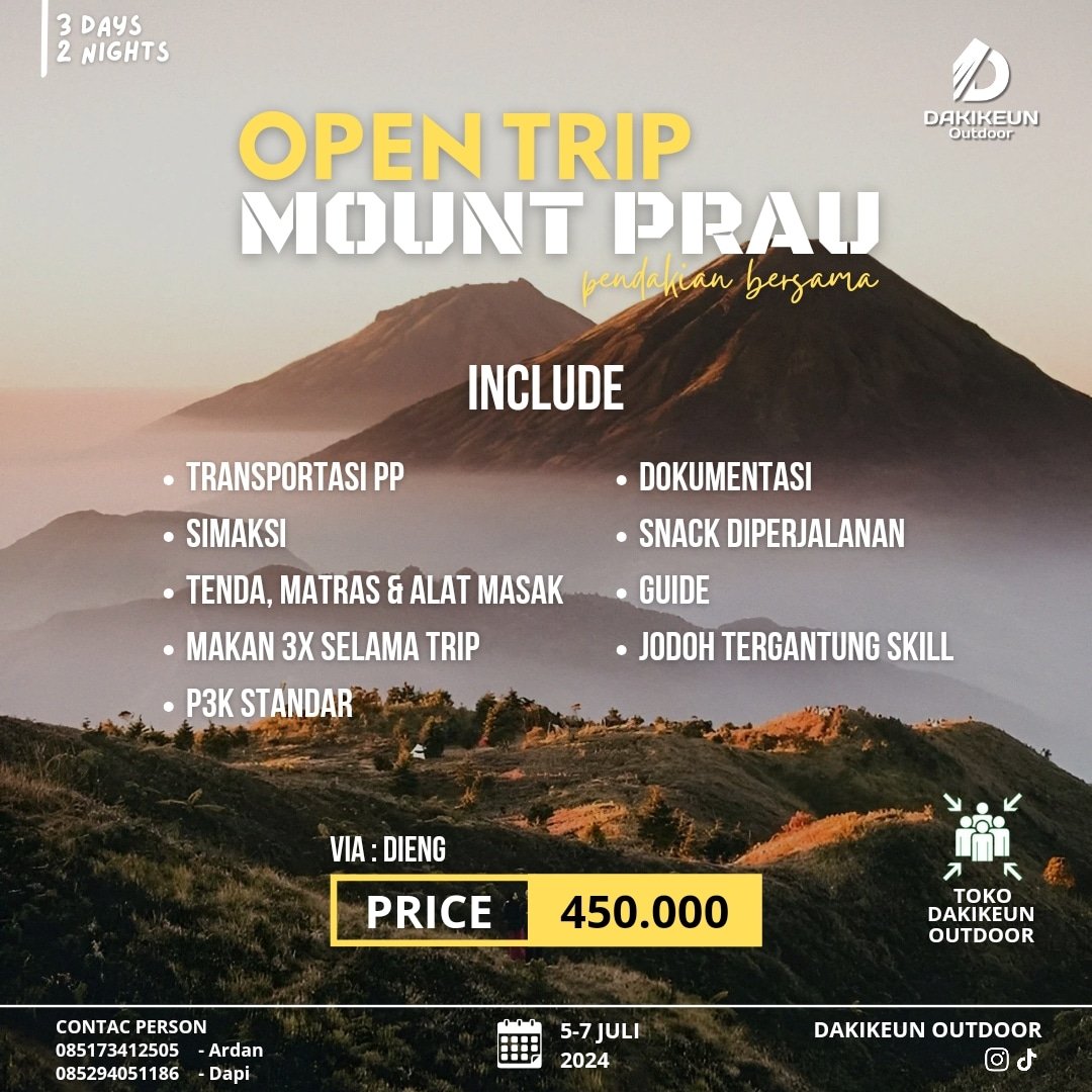 dapipakepe's tweet photo. Yuk yang daerah priangan timur join di open trip kita, gasgasgass!! https://t.co/fm4XrFP9u3