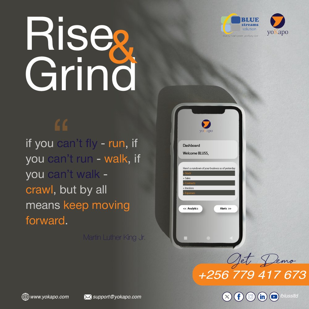 blussltd's tweet photo. Hello business owners!

#yoKapo is here to propel you further in your business endeavors. Monitor your inventory, track sales and expenses, and many other business metrics in real-time so you can evaluate your performance. 

Call/WhatsApp 👇👇 to know more. https://t.co/GAZzaP0YAw