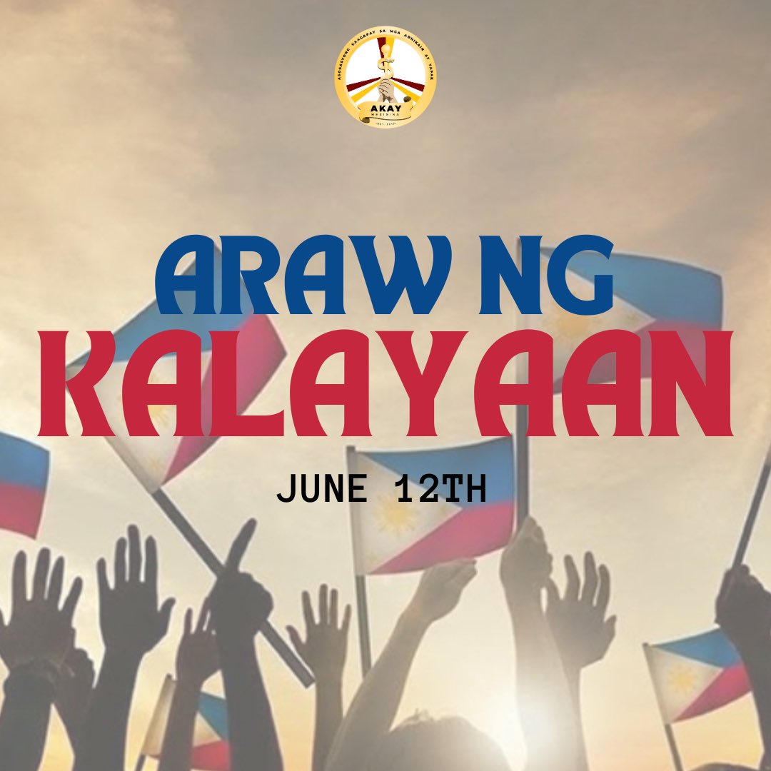 Unity in diversity, strength in freedom. Happy Independence Day, Pilipinas!
