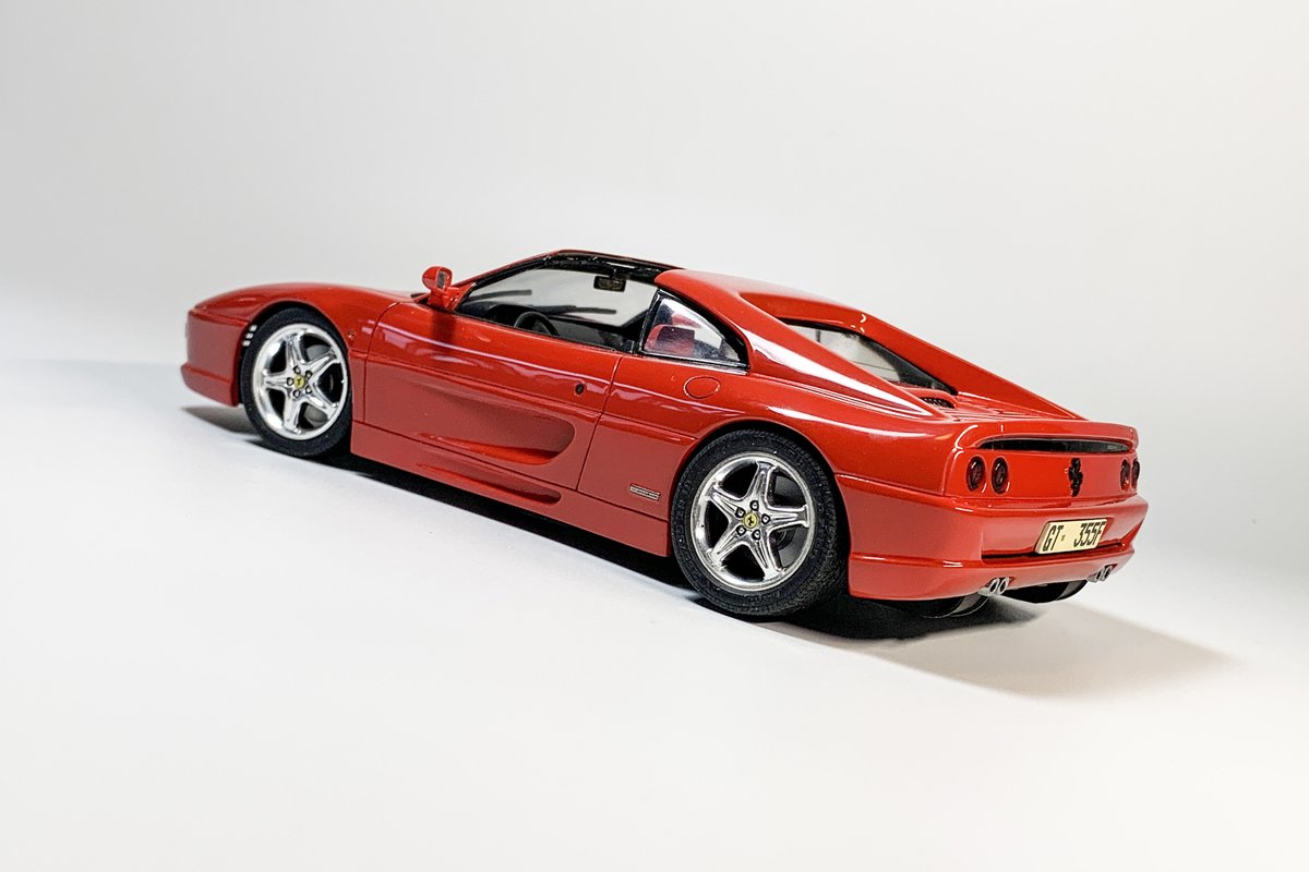 AstroKtong's tweet photo. フジミのフェラーリ355 #フジミ #F355 #ferrari355 https://t.co/2J7vijRyxn