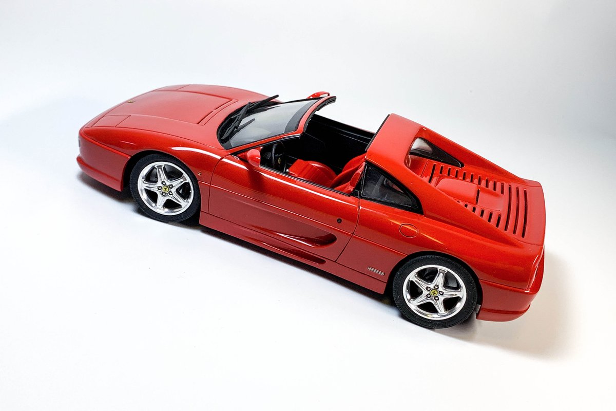 AstroKtong's tweet photo. フジミのフェラーリ355 #フジミ #F355 #ferrari355 https://t.co/2J7vijRyxn