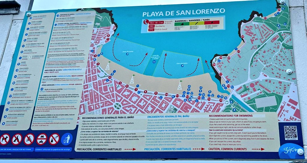 EMULSAGijon's tweet photo. #BuenosDías renovados los paneles informativos en las escaleras de acceso a la Playa de San Lorenzo #Gijón #Xixón #Ecoplayas @GijonTurismo @gijon @GijonLocal #EMULSA https://t.co/fkg3HxiMMw