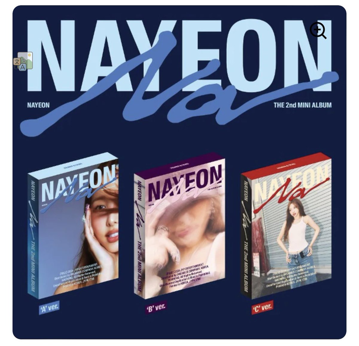 Amazingmitang's tweet photo. Hi everyone, in order to support Nayeon’s 2nd comeback, I’ll be doing a giveaway of:

1 album standard version, random.

Rules are:
-RT this tweet &amp; reply with ‘yes’
-Follow my account

1 winner will be randomly picked &amp; notified on Saturday, 15th of June, 6PM KST. https://t.co/ydpnAmQv2h