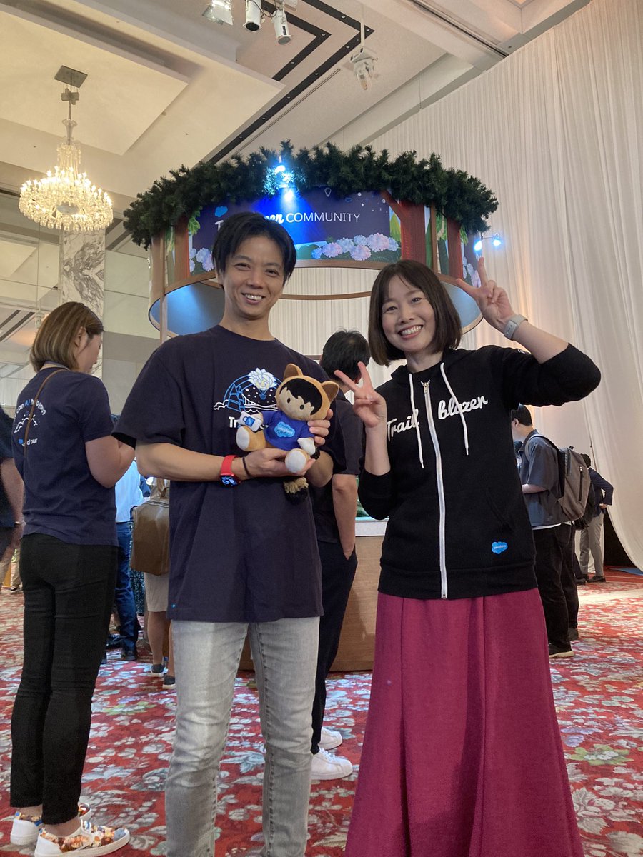 mamecchi_ad's tweet image. 20240612_みんなのマスコット🧸💕しょっさん(@sho7650 )と一緒！
#SalesforceTour
#SWTT
#wt24
#worldtourtokyo🗼