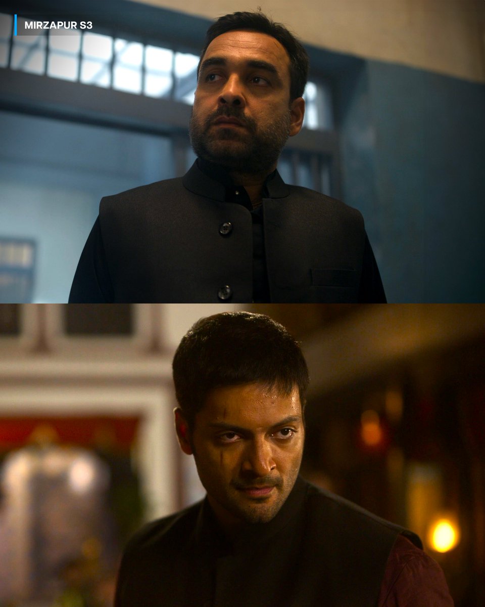 PrimeVideoIN's tweet photo. kyun ki baat hogi jungle ke bhaukaal ki 🔥

#MirzapurOnPrime, July 5 https://t.co/yZ5bXQ79Mj