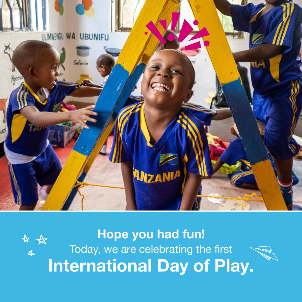 Studies prove that playing is not just for fun, it also helps children learn and be more confident. Today, say yes to some extra play time for your child or student! Click this link to learn more: tinyurl.com/bdff6sdf
#Internationaldayofplay2024 #playful #learn