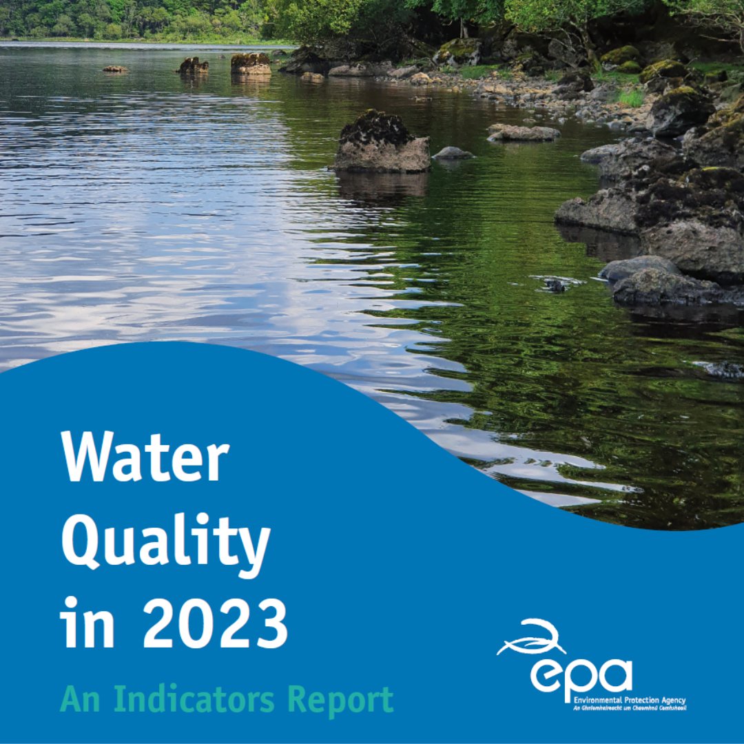 EPAIreland's tweet photo. The EPA’s water indicators data found that there has been no overall improvement in the water quality of Ireland’s rivers, lakes, estuaries, coastal waters and groundwaters in 2023. Improvements that are taking place are being offset by declines elsewhere. https://t.co/KwB03VWPbD https://t.co/Gt7KAP0QE6
