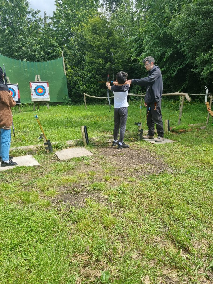 IramFaz's tweet photo. Day 1 of y6 #residential @YHAChester
#makingmemories #friends #socialtime #skills #archery
@FevershamSchool
@AETAcademies @chrisdysonHT https://t.co/n85fIehG6F