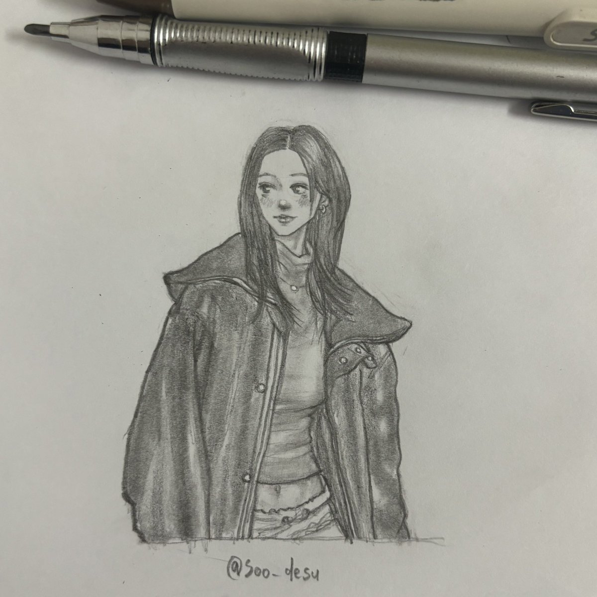 Soo_desu's tweet photo. old drawings~
#Tzuyu #Twice https://t.co/0hkmxk0qpr
