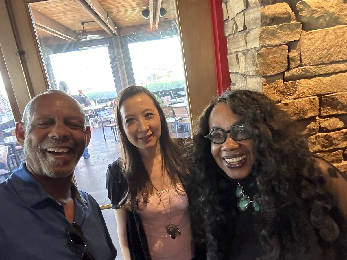 StanNShields's tweet photo. Monthly happy hour with Kerrie and Dr. Vickie! 🍹 Celebrating camaraderie, laughter, and good vibes. Cheers to unforgettable connections and moments! 🥂✨ #GoodTimes #HappyHour #FriendsForever https://t.co/GPLy6SlOMn