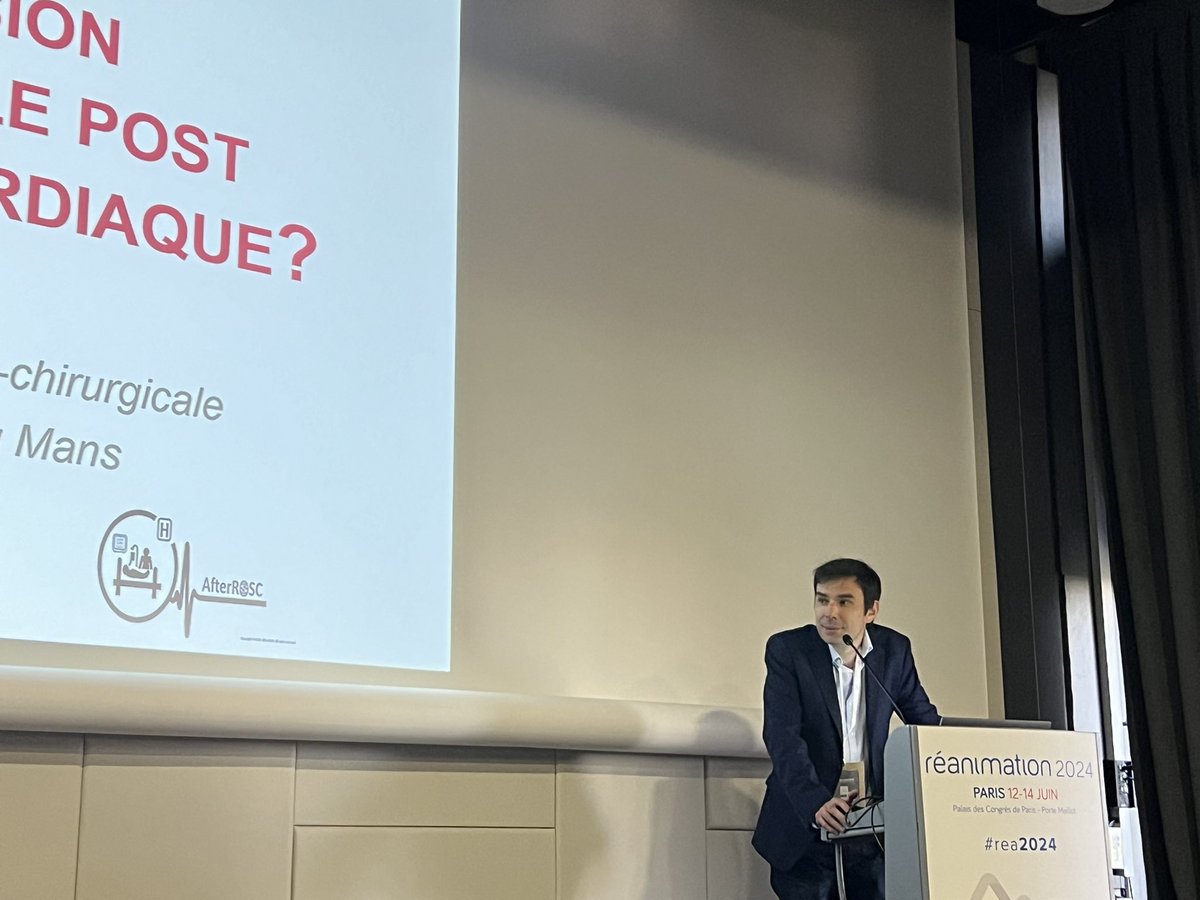 La réa du <a href="/CHLeMans/">Centre Hospitalier du Mans</a> en force à Paris au congrès #reanimation2024 de <a href="/La_SRLF/">SRLF</a> avec <a href="/ChudeauN/">Chudeau Nicolas</a> orateur pour la session arrêt cardiaque #rea2024 #formationenequipe