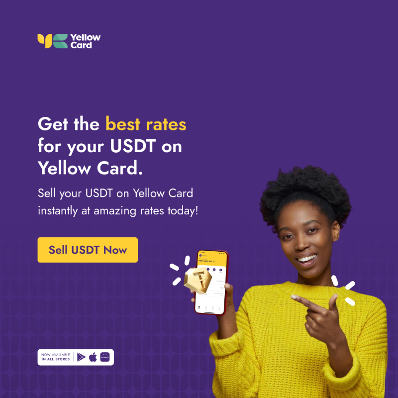 yellowcard_app's tweet photo. The numbers truly don’t lie!
Now is the best time to rise above inflation and make your funds work for you.
Buy USDT on Yellow Card today to hedge your funds against inflation with ease!
Scrum Session