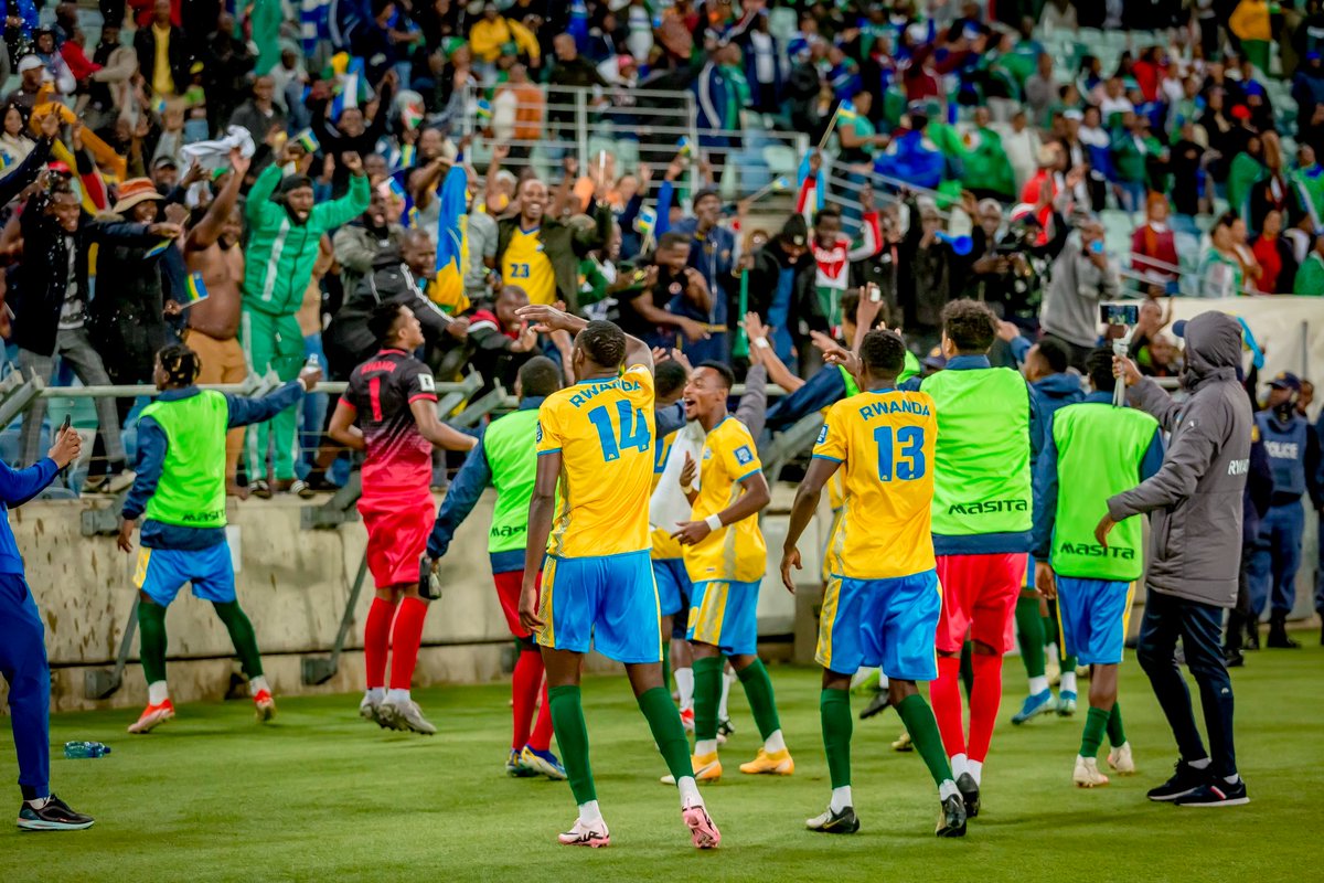 nirere_claude's tweet photo. Ikipe y'Igihugu y'u Rwanda, #AmavubiStars birashoboka ko yajya mu Gikombe cy'Isi 2026? #Amasomo atanu umukino wa Lesotho wasize! @FERWAFA
https://t.co/Tfj2CdrzeR https://t.co/9LFrCtn1Qp