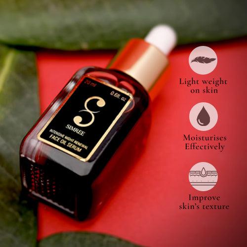 SimreeCosmetics's tweet photo. Do you have a specific skin problem that needs to be addressed night after night? Instead, we turn to Intensive Night Renewal Face Oil Serum. Made with the combination of products that will help skin regain its natural healthy glow #WakeUpGorgeous #RevitalizeWhileYouSleep https://t.co/8zBVx66jfJ