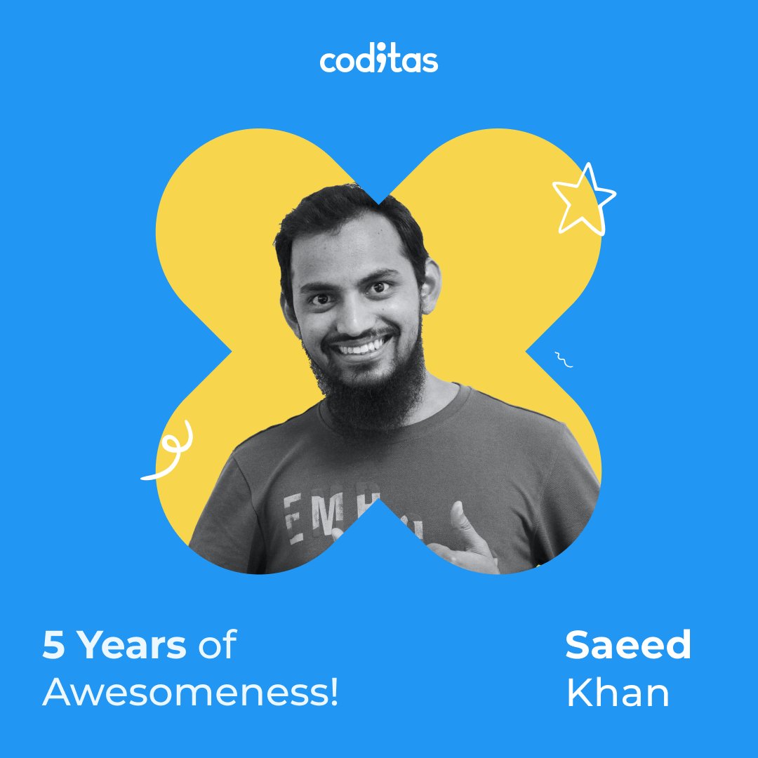 therixai's tweet image. Here’s to five fantastic years with Saeed Khan, our stellar DevOps Engineer! 🚀

Thank you, Saeed, for half a decade of dedication, driving innovation, and smoothing our tech pathways. Your work truly powers our progress.

#WorkAnniversary #TeamAppreciation #TeamCoditas #Coditas