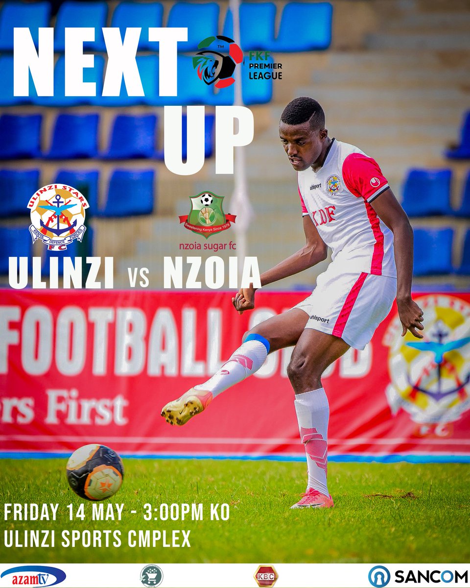 UlinziStarsFC's tweet photo. We return to action this Friday at Ulinzi Sports Complex 🏟️ 

#GBUS https://t.co/HBjBYfHi7P