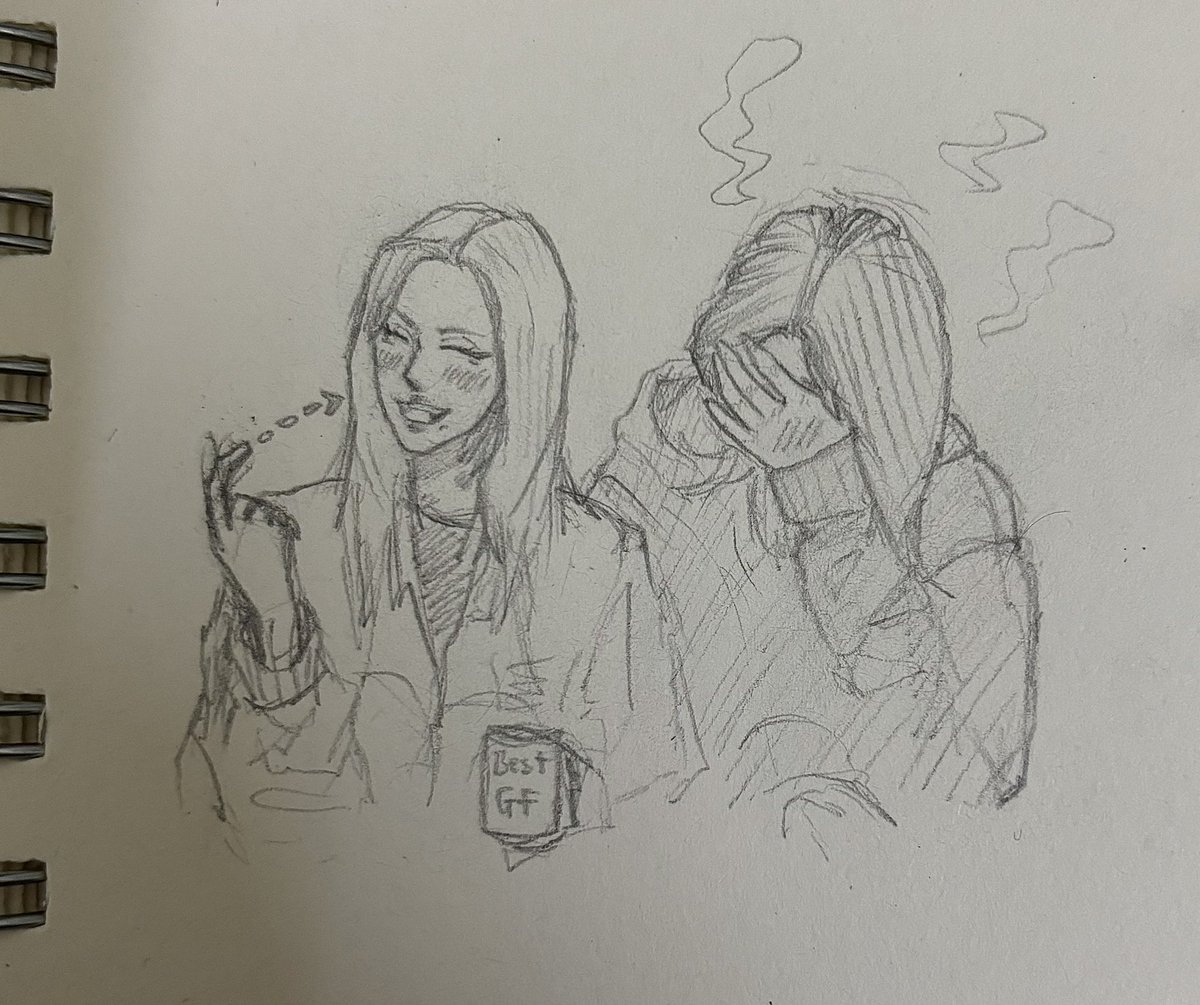 Soo_desu's tweet photo. Michaeng.. 🥲 oh the way that i missed them
#Mina #Chaeyoung #Michaeng #Twice #art https://t.co/BkDtYl21UW