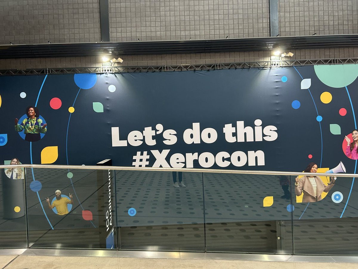 It’s #Xerocon day. So excited to be here and to have so many of our team here too. Bring it on <a href="/Xero/">Xero</a> you never fail to excite and motivate us all.