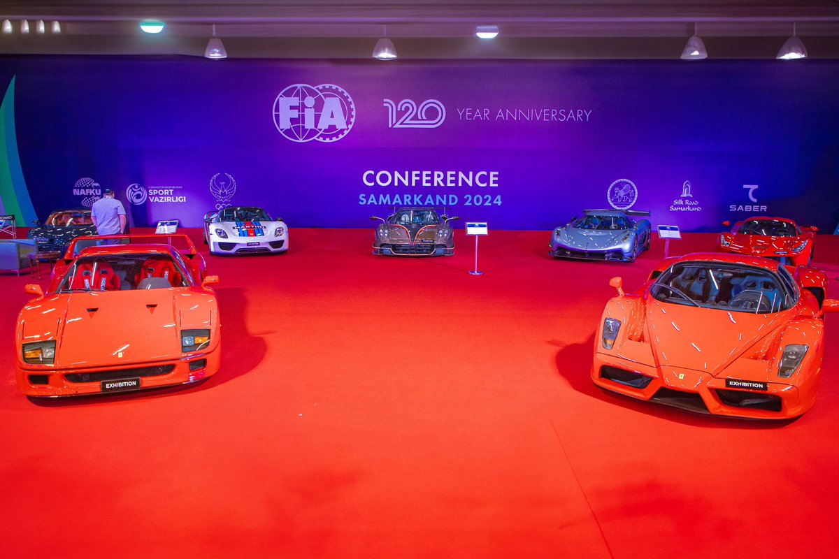 fia's tweet photo. Discovering all kinds of gems in Samarkand, at the 2024 FIA Conference. 
Celebrating 120 years of the FIA (1904-2024)

#FIA120 @NACU_UZ https://t.co/Qyj90awdd7