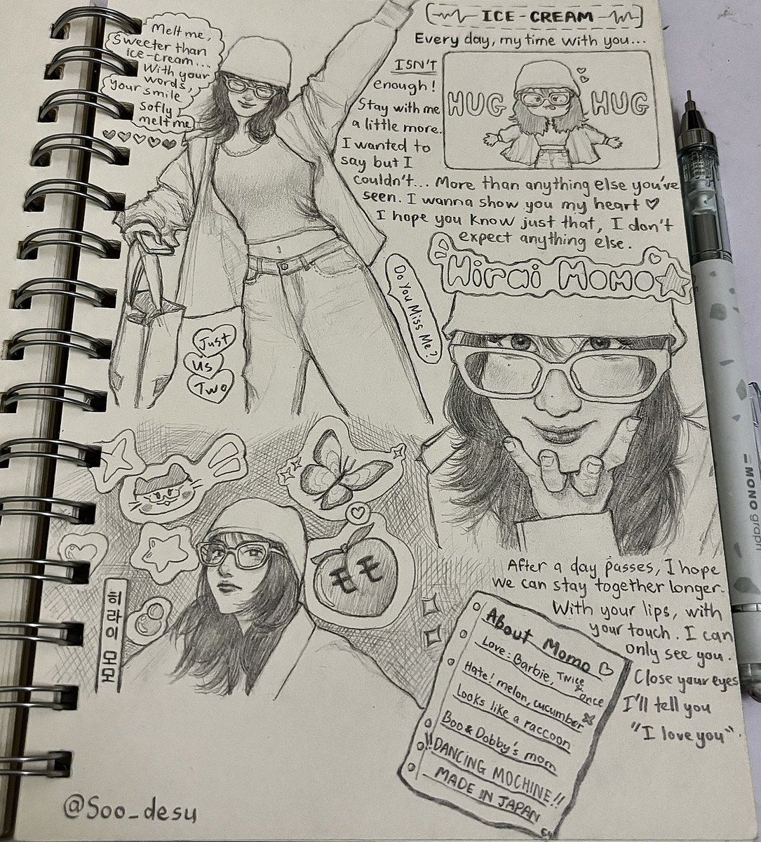 Soo_desu's tweet photo. Love her so muchhhh 😚
#Momo #Twice #art https://t.co/mazypr2E94