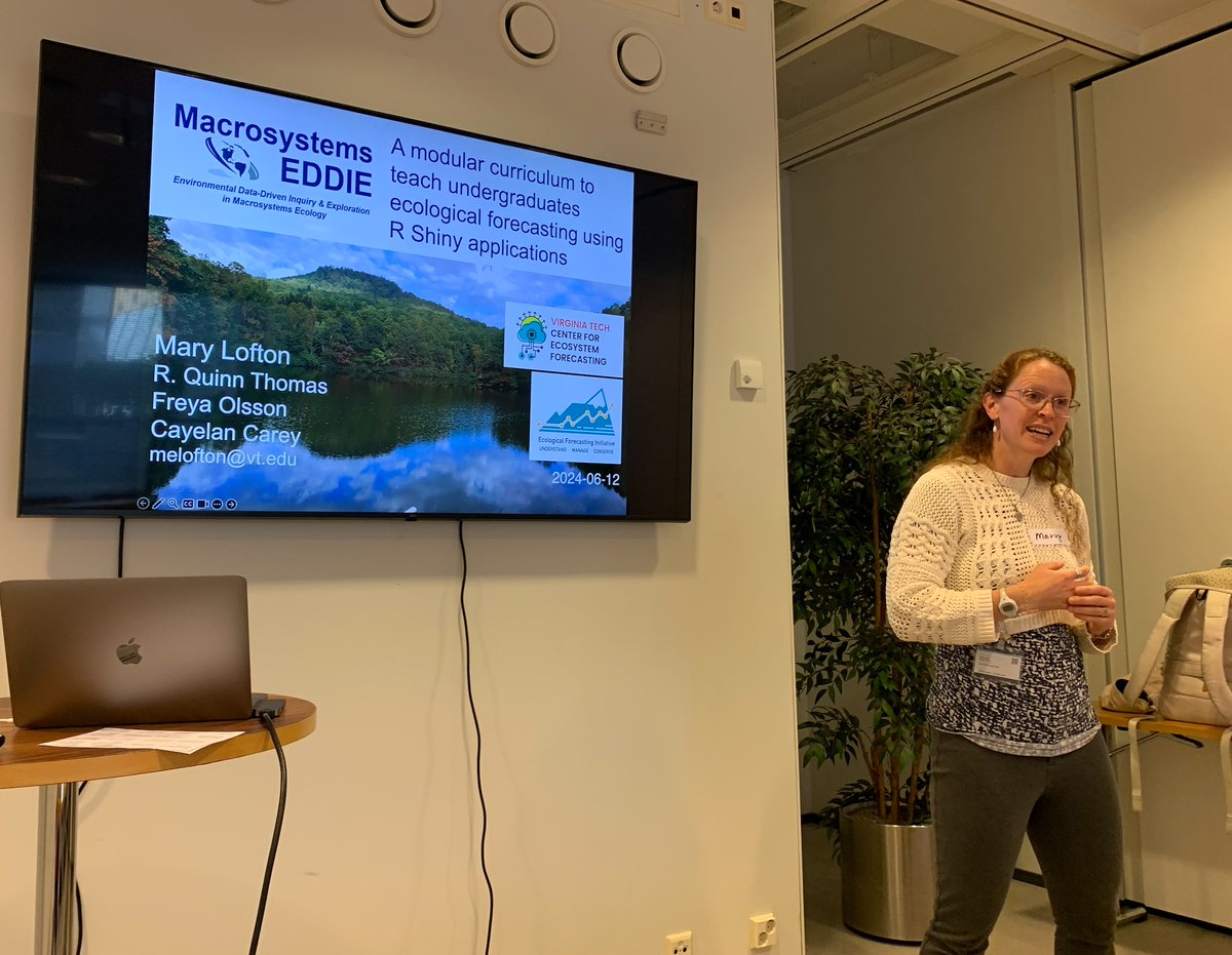 Cayelan Carey (@careylab) on Twitter photo For folks at #EFI2024, come join our workshop in the Aqua Room to learn how to teach <a href="/eco4cast/">Ecological Forecasting Initiative</a> -ing with #MacrosystemsEDDIE modules, which are adaptable for grad or undergrad classrooms! For folks at #EFI2024, come join our workshop in the Aqua Room to learn how to teach <a href="/eco4cast/">Ecological Forecasting Initiative</a> -ing with #MacrosystemsEDDIE modules, which are adaptable for grad or undergrad classrooms!