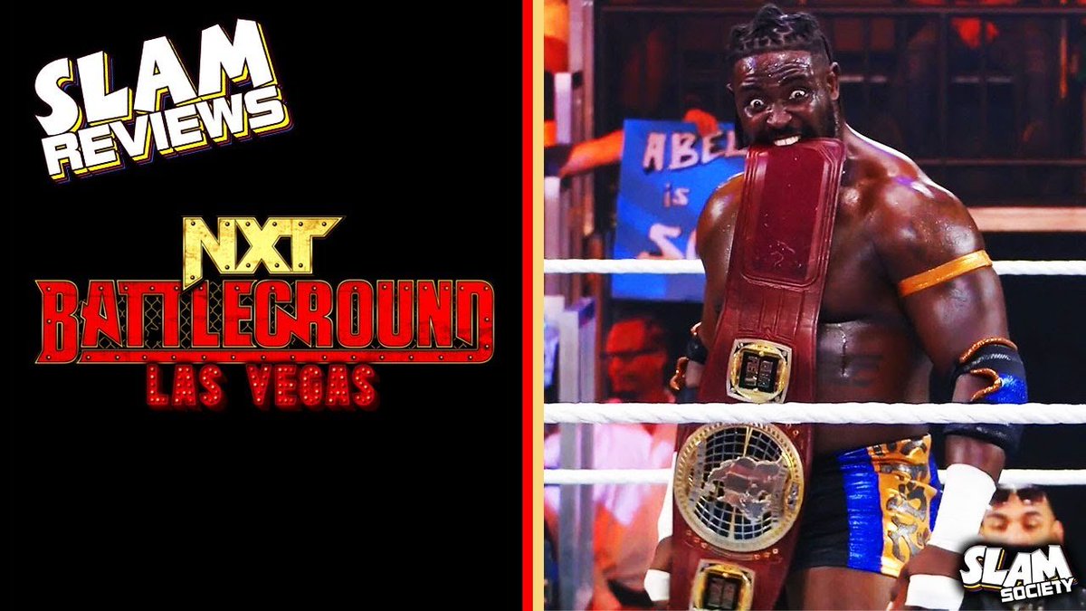 SlamSociety_'s tweet photo. 🪖#NXT #Battleground REVIEW! 🪖

Also covered:
⚪Is #ObaFemi the future of the #WWE? 
⚪Does #EthanPage fit into NXT?
⚪Will #TNA and NXT do a #WorldsCollide? 
⚪Toxic #WrestlingTwitter and responding to Tweets

And more! 

Check it out here! 👇
https://t.co/n1c8zFLiZu https://t.co/jL83hFmunF