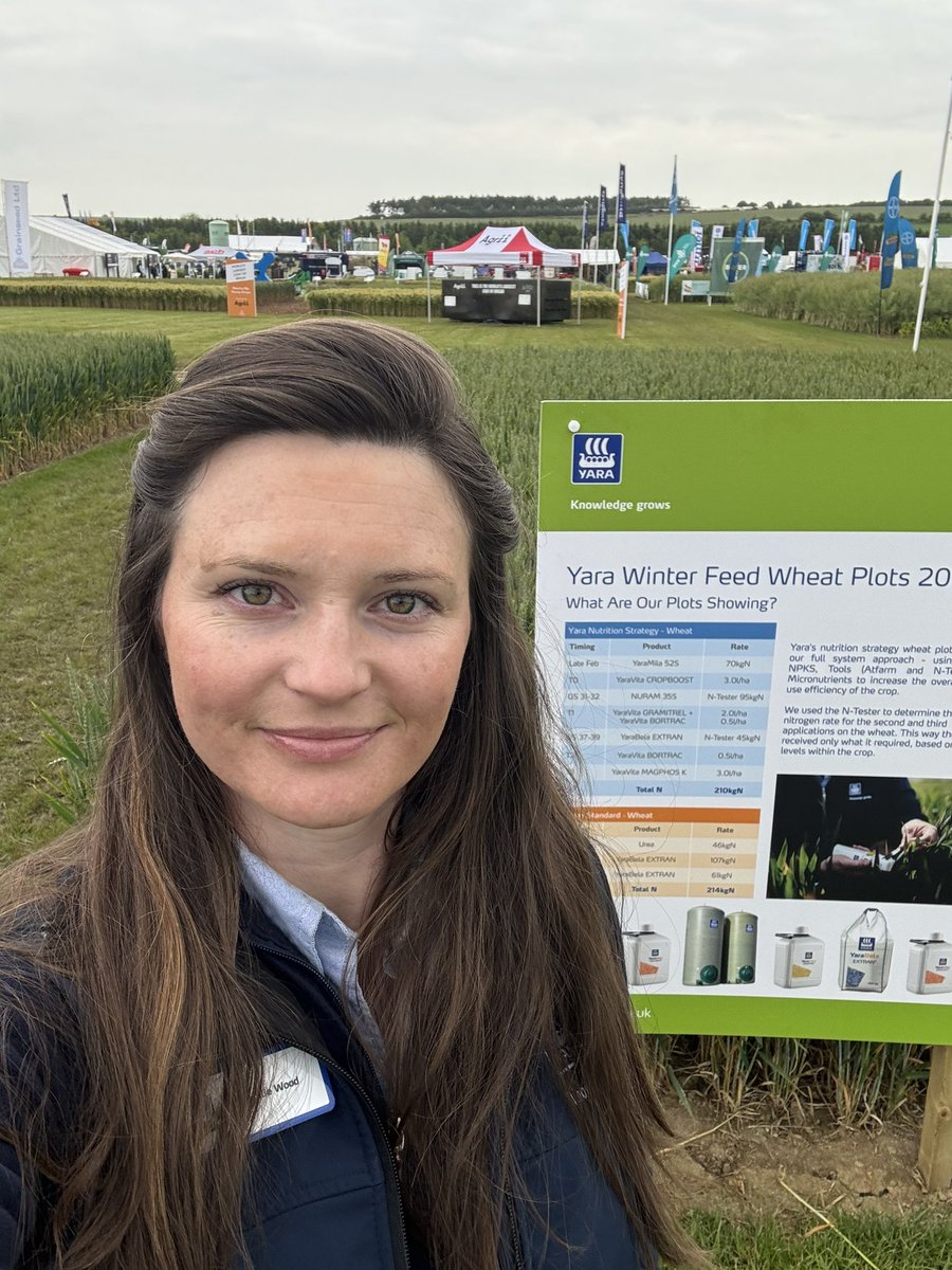 🌾Come and see me <a href="/Yara_UK/">Yara UK</a> stand at Day Two <a href="/CerealsEvent/">Cereals Event</a> We’ve got winter wheat and spring barley plots showing various aspects of nutrition so come and have a chat to find out what we’re doing