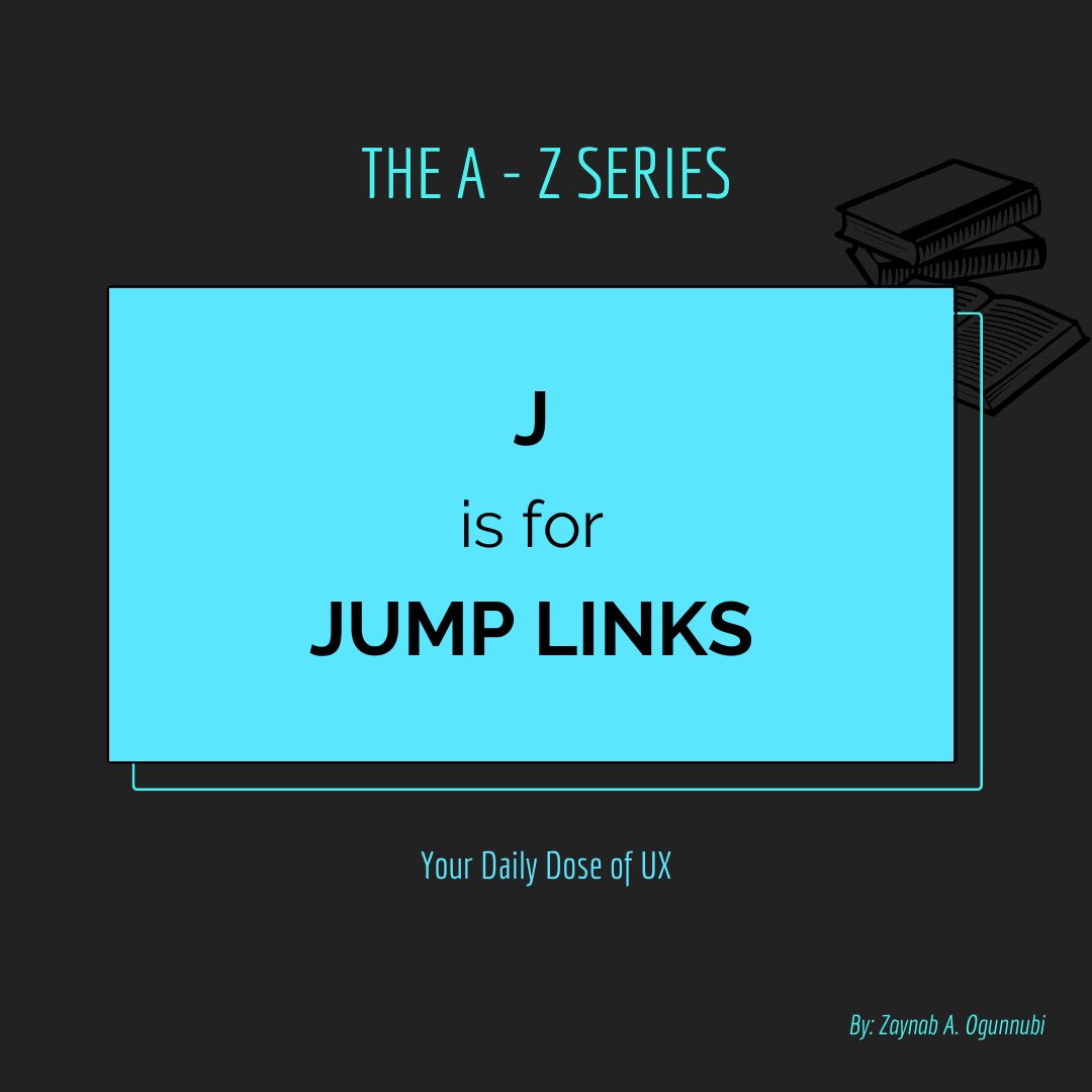 slimfit_zee's tweet photo. 𝐉 𝐢𝐬 𝐟𝐨𝐫 𝐉𝐮𝐦𝐩 𝐋𝐢𝐧𝐤𝐬! 🔗
Jump links, also known as 𝑎𝑛𝑐ℎ𝑜𝑟 𝑙𝑖𝑛𝑘𝑠, are a valuable UI element that allows users to quickly navigate to specific sections within a page. They enhance user experience by providing shortcuts to relevant content.
#UIElements #ui https://t.co/PmoPlkICD0