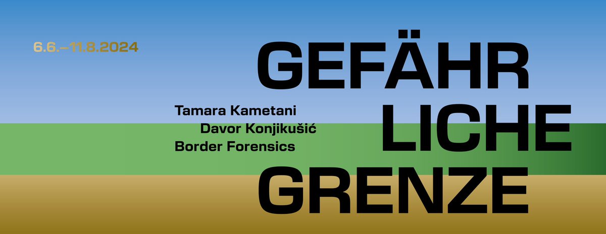 How do #Europe‘s external #borders look like? Our colleague Tanja-Bianca Schmidt curated a much needed exhibition about the #aesthetics and functionalities of the „Dangerous Border“ at Kunstverein #Dresden. For more infos, follow us on Instagram @bildproteste_soziale_medien