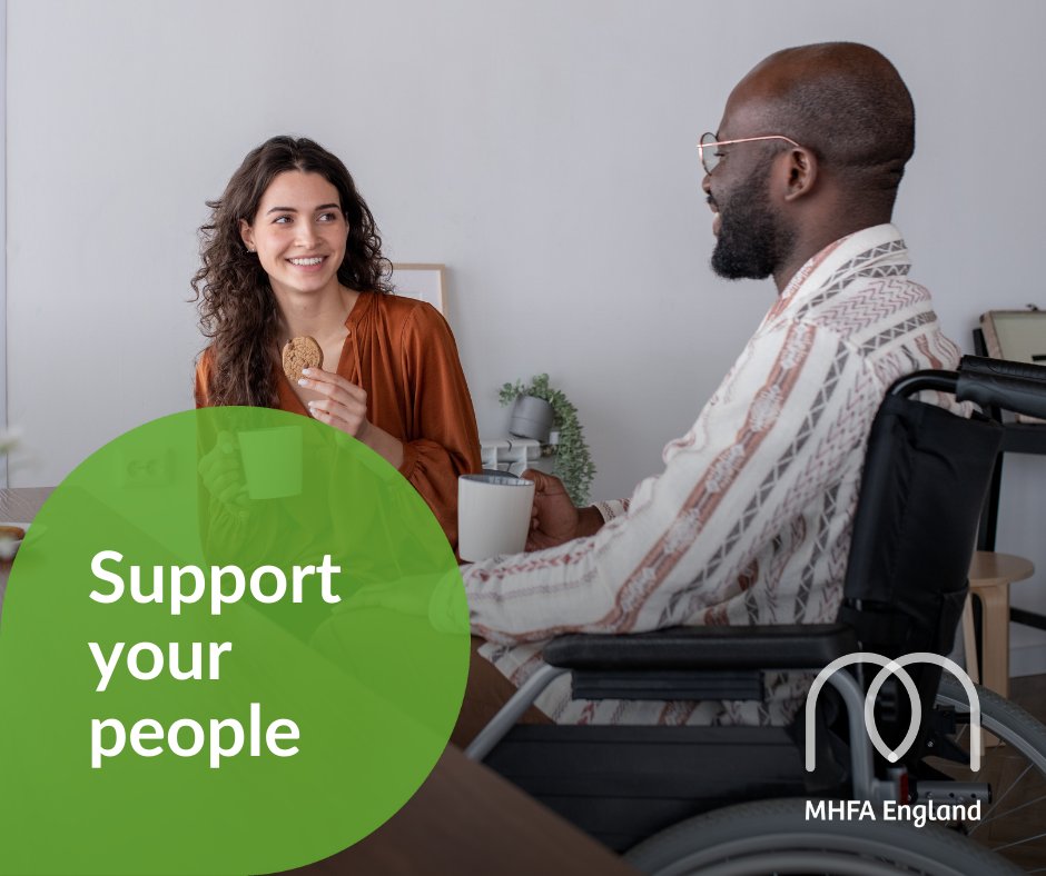 MHFA England® tweet media